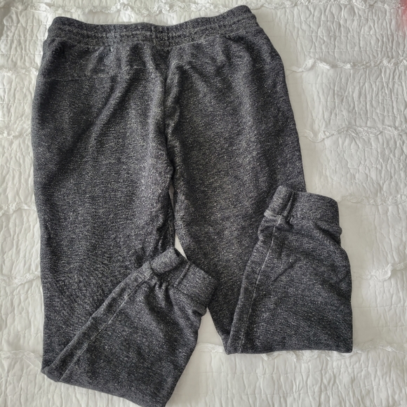 Adidas Terry Training Joggers Lightweight M Gray EUC Comfort Waistband - Picture 3 of 8